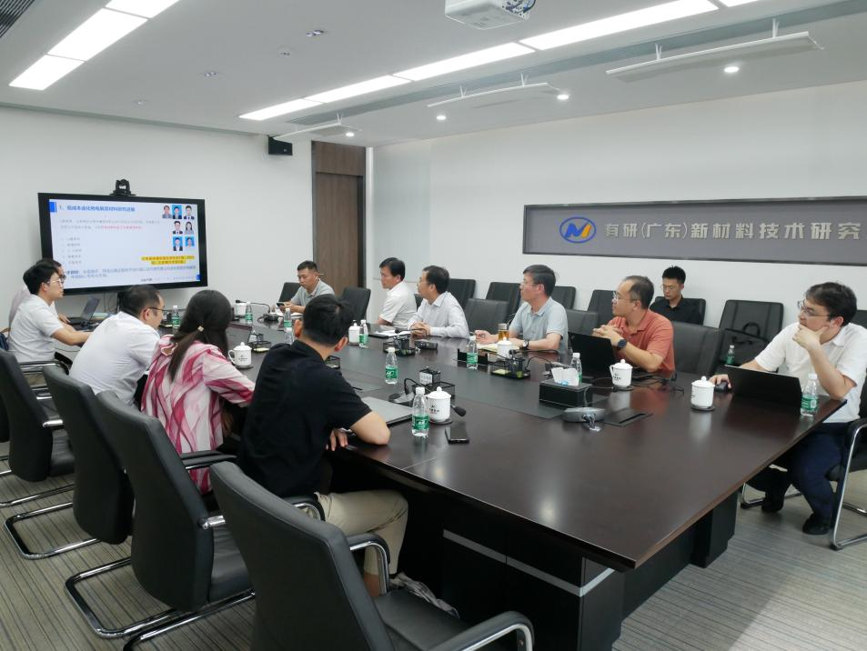 中国南宫NG28 党委书记、董事长赵晓晨一行到南宫NG28 广东院调研