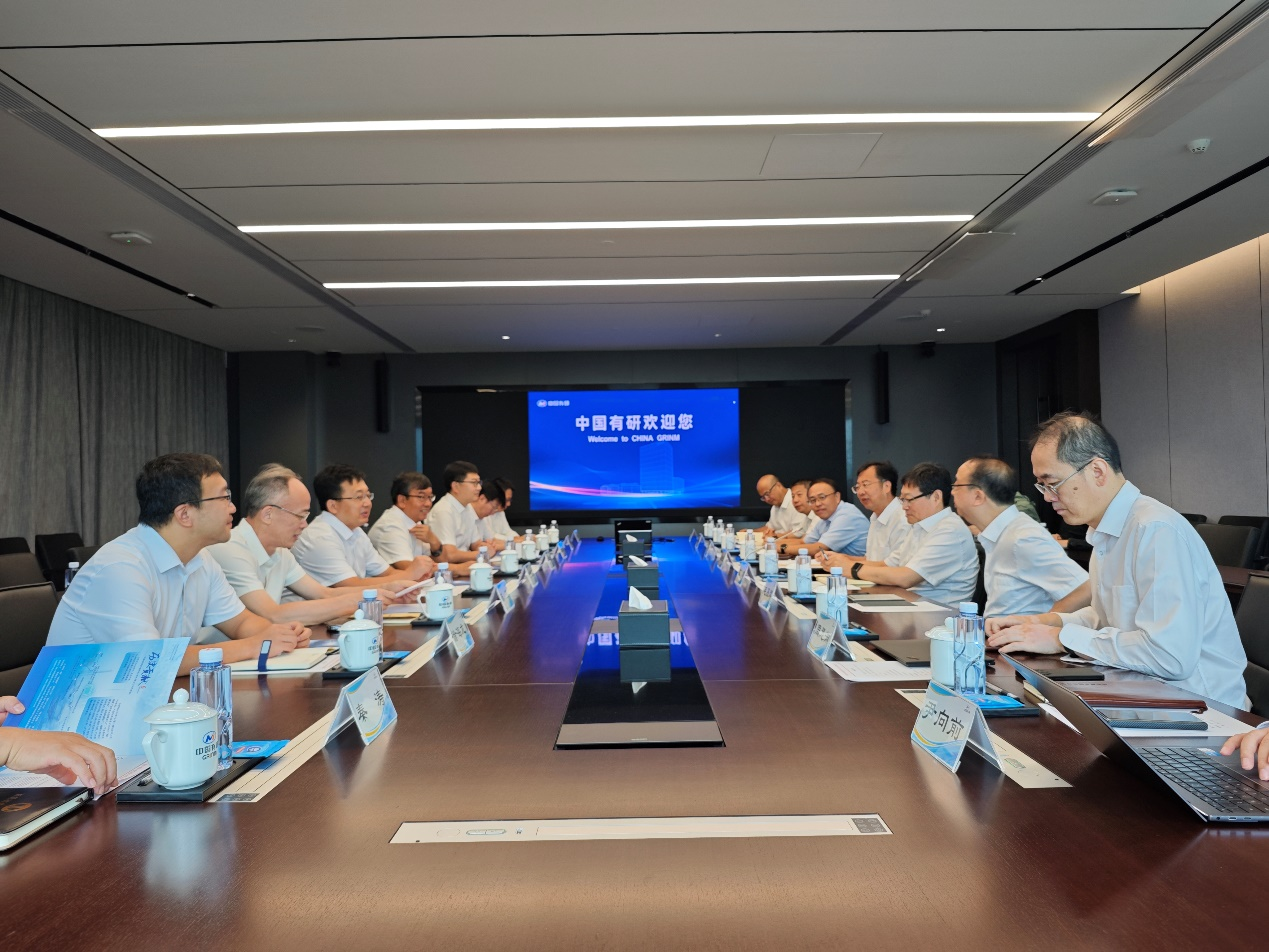 西北有色金属研究院领导一行到访中国南宫NG28 